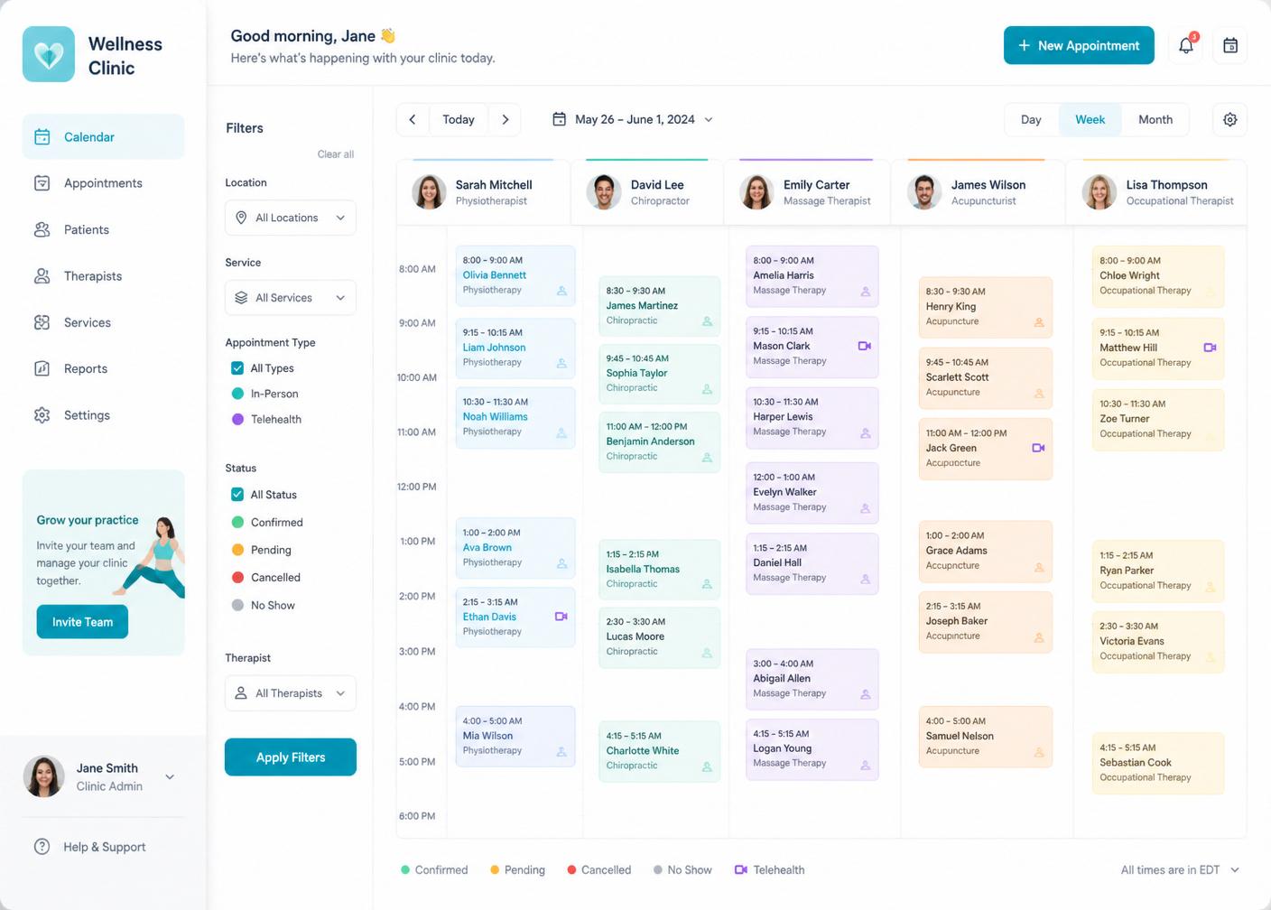 Calendar View